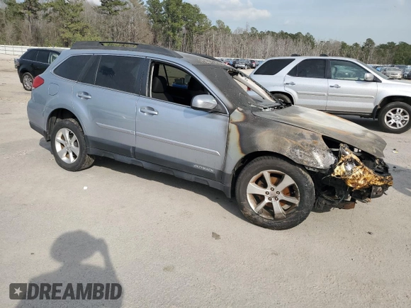 2013 Subaru Outback 2.5i Premium with VIN 4S4BRCGC0D3279417, listed as a Copart auction lot 49084425 with 0 mi miles and Salvage Title. Bid and sale history available at carsss.com. Image 4.