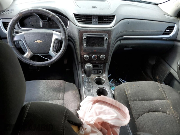 2017 Chevrolet Traverse LT with VIN 1GNKRGKD0HJ100149, listed as a Copart auction lot 45469854 with 184,348 mi miles and Salvage Title. Bid and sale history available at DreamBid. Image 8.