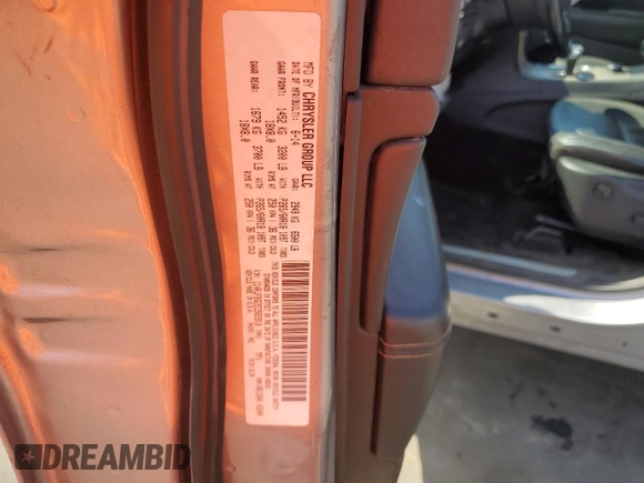 2014 Jeep Grand Cherokee Limited z VIN 1C4RJFBG2EC565910, wystawiony jako Copart lot #57918225 z przebiegiem Nie podano mil oraz Czysty tytuł • Clean title. Historia ofert i sprzedaży dostępna na DreamBid. Obrazek 13.