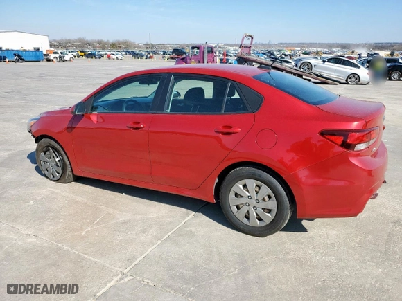 2020 Kia Rio S with VIN 3KPA24AD6LE334360, listed as a Copart auction lot 45738515 with 145,932 mi miles and Salvage Title. Bid and sale history available at carsss.com. Image 2.