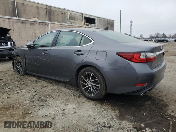2018 Lexus ES with VIN 58ABK1GG5JU099943, listed as a Copart auction lot 48857195 with 107,687 mi miles and Salvage Title. Bid and sale history available at carsss.com. Image 2.