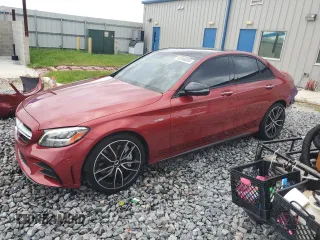 2020 Mercedes-Benz C 43 AMG with VIN W1KWF6EB5LR568661, listed as a Copart auction lot 63040055 with 38,993 mi miles and Salvage title. Bid and sale history available at DreamBid. Image 1.
