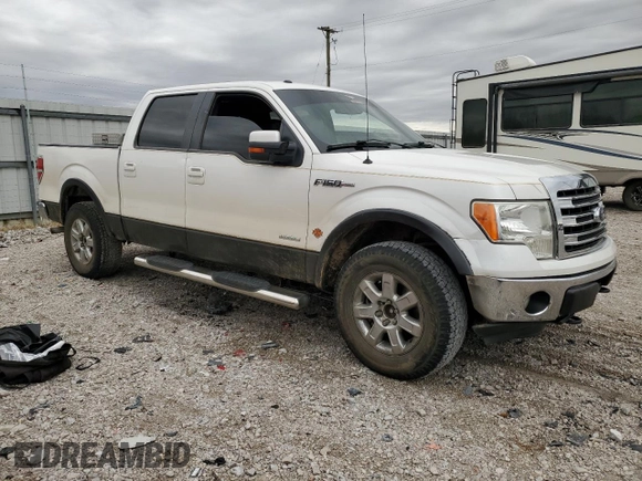 2013 Ford F-150 XL with VIN 1FTFW1ET2DFC70688, listed as a Copart auction lot 47923055 with 0 mi miles and Salvage Title. Bid and sale history available at carsss.com. Image 4.
