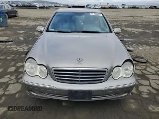 2004 Mercedes-Benz C 230 Kompressor with VIN WDBRF40J54A623277, listed as a Copart auction lot 45769675 with 166,842 mi miles and Salvage Title. Bid and sale history available at DreamBid. Image 5.
