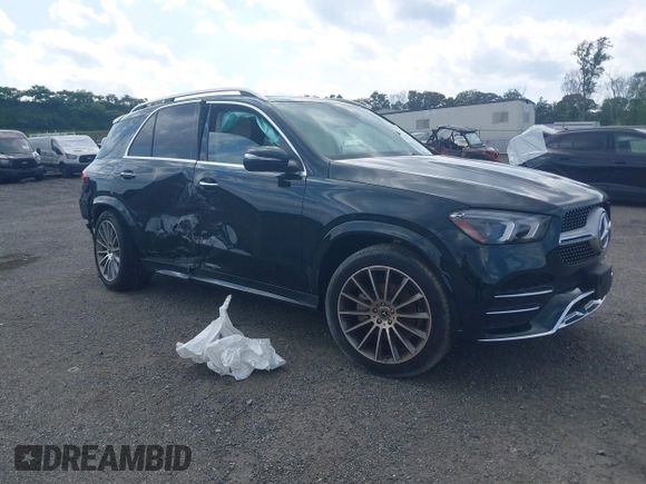 2023 Mercedes-Benz GLE 350 z VIN 4JGFB4KB3PA851879, wystawiony jako IAAI lot #42030237 z przebiegiem 21 273 mil mil oraz . Historia ofert i sprzedaży dostępna na DreamBid. Obrazek 1.
