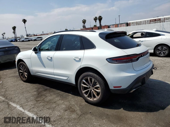 2024 Porsche Macan with VIN WP1AA2A52RLB12140, listed as a Copart auction lot 54584835 with 7,479 mi miles and Salvage title. Bid and sale history available at DreamBid. Image 2.
