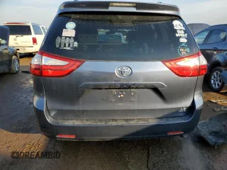 2017 Toyota Sienna LE with VIN 5TDJZ3DC8HS148910, listed as a Copart auction lot 47070465 with 87,024 mi miles and Salvage Title. Bid and sale history available at carsss.com. Image 6.