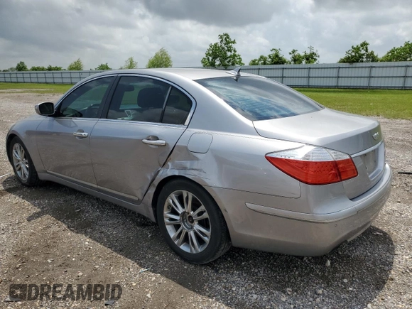 2011 Hyundai Genesis with VIN KMHGC4DF1BU119646, listed as a Copart auction lot 54144445 with Not Provided miles and Salvage Title. Bid and sale history available at DreamBid. Image 2.