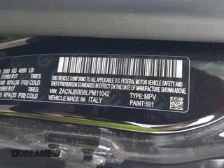 2020 Jeep Renegade Latitude z VIN ZACNJBBB8LPM11042, wystawiony jako IAAI lot #42072333 z przebiegiem 49 323 mil mil oraz . Historia ofert i sprzedaży dostępna na DreamBid. Obrazek 9.