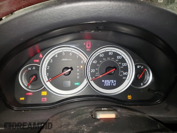 2005 Subaru Legacy Outback with VIN 4S4BL84C854203314, listed as a Copart auction lot 44685095 with 209,112 mi miles and Salvage title. Bid and sale history available at DreamBid. Image 9.