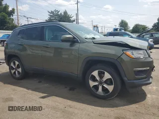 2017 Jeep Compass Latitude с VIN 3C4NJDBB2HT656434, выставлен на аукционе Copart как лот 60483215 с пробегом 75 781 миль миль и Списание • Salvage title. История ставок и продаж доступна на DreamBid. Изображение 4.