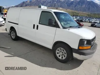 2013 Chevrolet Express Cargo Van with VIN 1GCSGAFX0D1135297, listed as a Copart auction lot 53786215 with 306,270 mi miles and Clean Title. Bid and sale history available at carsss.com. Image 4.