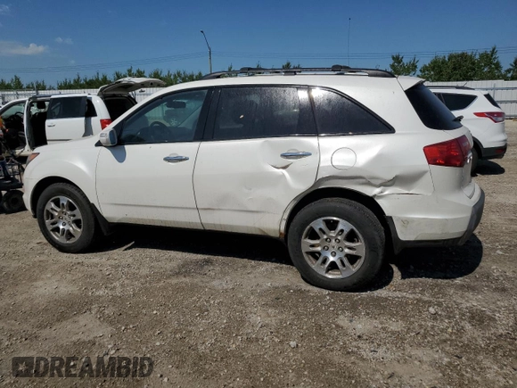 2009 Acura MDX Tech Pkg with VIN 2HNYD28659H001840, listed as a Copart auction lot 63288324 with 283,596 mi miles and Salvage Title. Bid and sale history available at carsss.com. Image 2.