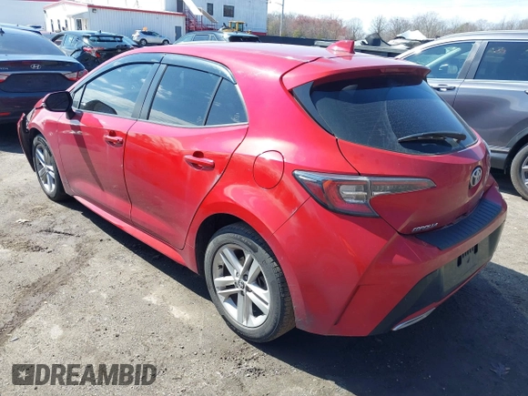 2021 Toyota Corolla SE with VIN JTND4MBE3M3144583, listed as a IAAI auction lot 41803082 with 88,198 mi miles and . Bid and sale history available at DreamBid. Image 3.