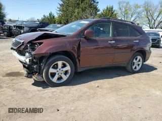 2008 Lexus RX 350 z VIN JTJHK31UX82852871, wystawiony jako Copart lot #53388145 z przebiegiem 162 003 mil mil oraz Szkoda całkowita • Salvage title. Historia ofert i sprzedaży dostępna na DreamBid. Obrazek 1.