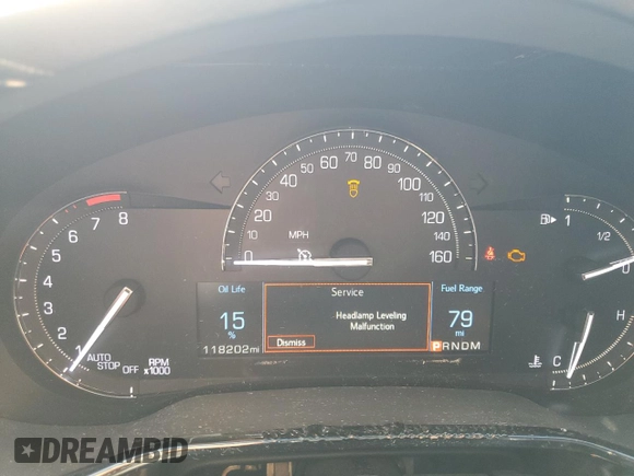 2018 Cadillac CTS Luxury RWD with VIN 1G6AR5SX0J0116627, listed as a Copart auction lot 73523634 with 118,202 mi miles and Non repairable. Bid and sale history available at DreamBid. Image 9.