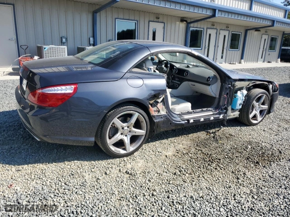 2014 Mercedes-Benz SL-Class SL 550 with VIN WDDJK7DA8EF029489, listed as a Copart auction lot 75160184 with 15,665 mi miles and Salvage Title. Bid and sale history available at carsss.com. Image 3.