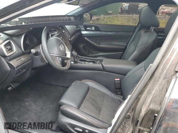 2023 Nissan Maxima SR with VIN 1N4AA6EV8PC506487, listed as a Copart auction lot 66585654 with 770 mi miles and Salvage title. Bid and sale history available at DreamBid. Image 7.