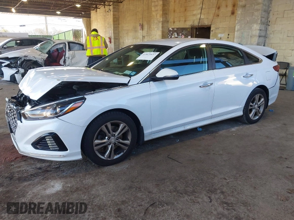 2019 Hyundai Sonata SEL with VIN 5NPE34AF2KH806872, listed as a IAAI auction lot 41825437 with 103,281 mi miles and . Bid and sale history available at DreamBid. Image 17.