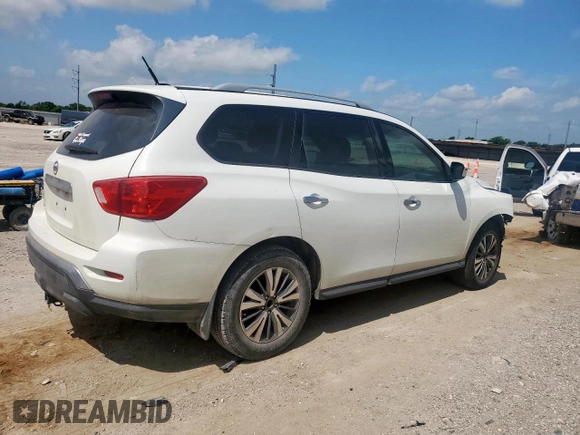 2017 Nissan Pathfinder S with VIN 5N1DR2MN2HC601473, listed as a Copart auction lot 61259475 with 175,483 mi miles and Salvage title. Bid and sale history available at DreamBid. Image 3.