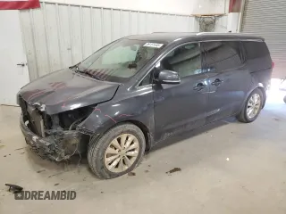 2018 Kia Sedona EX with VIN KNDMC5C17J6403580, listed as a Copart auction lot 89151445 with 164,220 mi miles and Salvage Title. Bid and sale history available at carsss.com. Image 1.