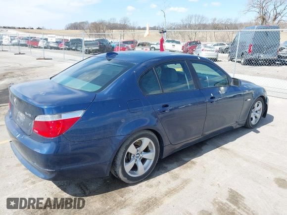 2005 BMW 5 Series 545i with VIN WBANB33535B116620, listed as a IAAI auction lot 41884829 with 144,395 mi miles and . Bid and sale history available at carsss.com. Image 4.