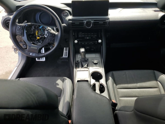 2023 Lexus IS 500 F Sport Performance z VIN JTHAP1D20P5002151, wystawiony jako Copart lot #64683715 z przebiegiem Nie podano mil oraz Szkoda całkowita • Salvage title. Historia ofert i sprzedaży dostępna na DreamBid. Obrazek 8.