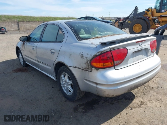 2003 Oldsmobile Alero GL1 with VIN 1G3NL52F33C218996, listed as a IAAI auction lot 41548938 with 75,639 mi miles and . Bid and sale history available at DreamBid. Image 3.