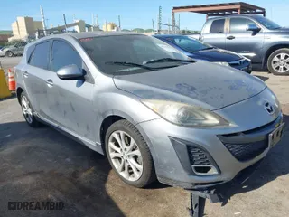 2010 Mazda Mazda3 s Sport with VIN JM1BL1H68A1257255, listed as a IAAI auction lot 41964580 with 105,013 mi miles. Bid and sale history available at carsss.com. Image 1.