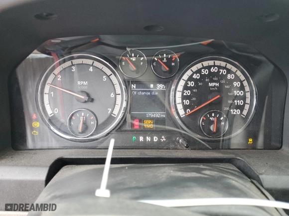 2010 Dodge Ram 1500 ST with VIN 1D7RV1GP8AS117662, listed as a Copart auction lot 85147714 with 179,492 mi miles and Salvage Title. Bid and sale history available at carsss.com. Image 9.
