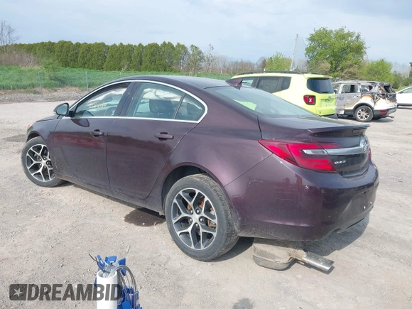 2017 Buick Regal Sport Touring z VIN 2G4GL5EX2H9182600, wystawiony jako IAAI lot #42156184 z przebiegiem 148 549 mil mil oraz . Historia ofert i sprzedaży dostępna na DreamBid. Obrazek 3.