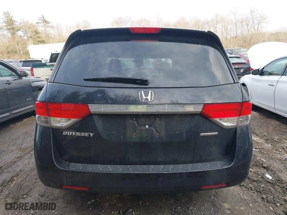 2016 Honda Odyssey SE with VIN 5FNRL5H39GB155488, listed as a IAAI auction lot 41702336 with 122,164 mi miles. Bid and sale history available at carsss.com. Image 16.