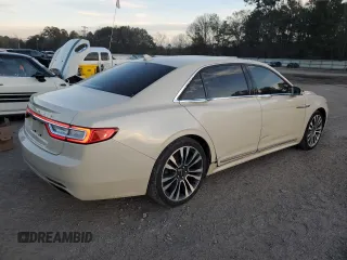 2018 Lincoln Continental Select with VIN 1LN6L9SK9J5610435, listed as a Copart auction lot 41444485 with 43,833 mi miles and Salvage Title. Bid and sale history available at carsss.com. Image 3.