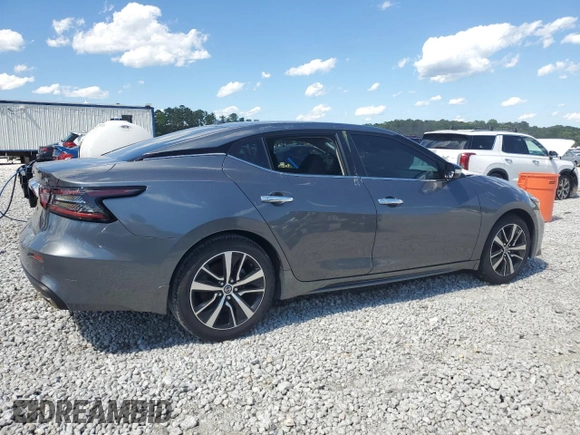 2021 Nissan Maxima SV with VIN 1N4AA6CV1MC511111, listed as a Copart auction lot 58222325 with 29,423 mi miles and Salvage title. Bid and sale history available at DreamBid. Image 3.