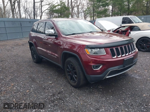 2016 Jeep Grand Cherokee Limited with VIN 1C4RJFBM2GC332845, listed as a IAAI auction lot 42022947 with 119,851 mi miles and . Bid and sale history available at DreamBid. Image 1.