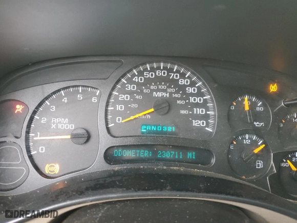 2005 Chevrolet Tahoe LT with VIN 1GNEC13T75R179933, listed as a Copart auction lot 45101455 with 230,711 mi miles and Salvage Title. Bid and sale history available at carsss.com. Image 9.