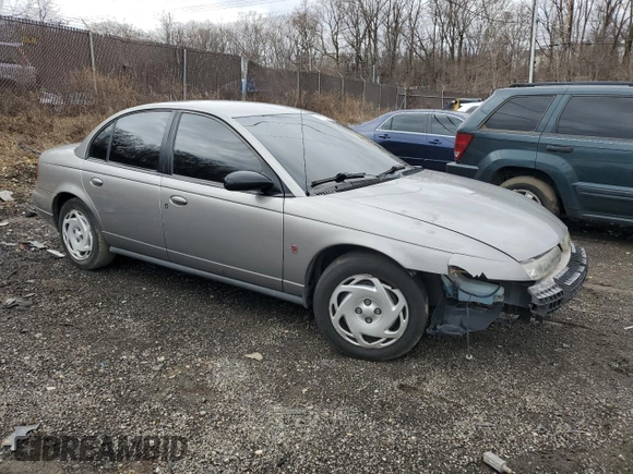 1999 Saturn SL with VIN 1G8ZK5271XZ174703, listed as a Copart auction lot 44570335 with 132,467 mi miles and Salvage Title. Bid and sale history available at carsss.com. Image 4.
