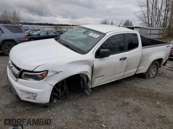 2020 Chevrolet Colorado 4WD Work Truck with VIN 1GCHTBEA4L1238181, listed as a Copart auction lot 47656755 with 144,192 mi miles and Salvage Title. Bid and sale history available at carsss.com. Image 1.