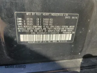 2015 Subaru Legacy Premium with VIN 4S3BNAC61F3060313, listed as a Copart auction lot 62341135 with 150,794 mi miles and Salvage title. Bid and sale history available at DreamBid. Image 12.