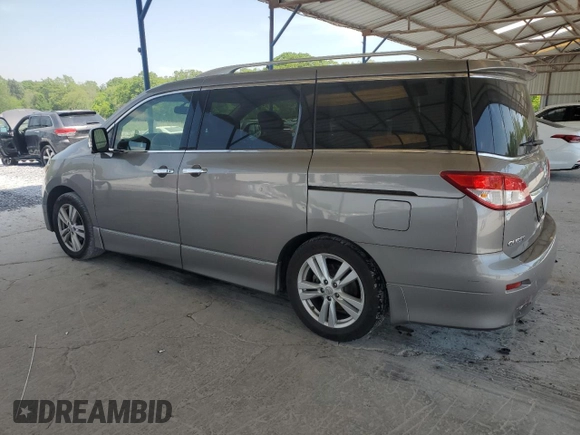 2013 Nissan Quest LE z VIN JN8AE2KP2D9066289, wystawiony jako Copart lot #53097475 z przebiegiem 122 150 mil mil oraz Szkoda całkowita • Salvage title. Historia ofert i sprzedaży dostępna na DreamBid. Obrazek 2.