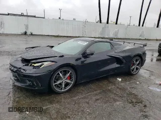 2021 Chevrolet Corvette 1LT with VIN 1G1YA3D4XM5122414, listed as a Copart auction lot 43464004 with 5,023 mi miles. Bid and sale history available at carsss.com. Image 1.