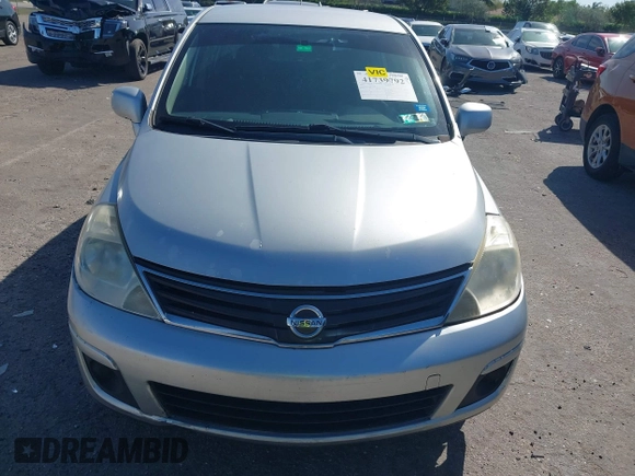 2009 Nissan Versa 1.8 SL with VIN 3N1BC13E39L474041, listed as a IAAI auction lot 41739792 with 43,781 mi miles. Bid and sale history available at carsss.com. Image 12.