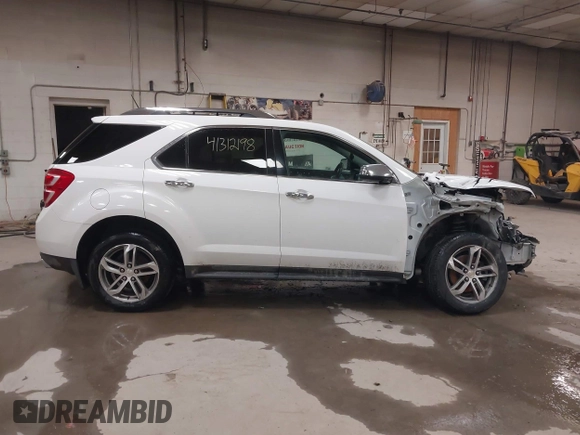 2016 Chevrolet Equinox LTZ with VIN 2GNFLGE32G6176473, listed as a IAAI auction lot 41312198 with 136,123 mi miles. Bid and sale history available at carsss.com. Image 14.