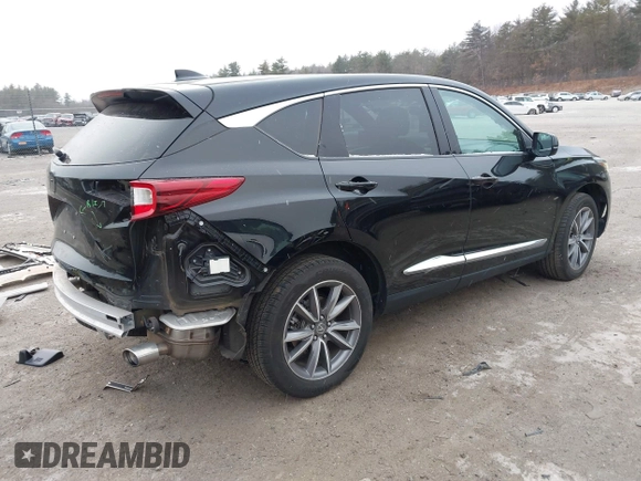 2020 Acura RDX Technology with VIN 5J8TC2H57LL032867, listed as a IAAI auction lot 41153421 with 49,707 mi miles and . Bid and sale history available at DreamBid. Image 4.