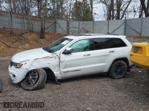 2018 Jeep Grand Cherokee Limited with VIN 1C4RJFBG0JC144620, listed as a IAAI auction lot 42018572 with 124,874 mi miles and . Bid and sale history available at DreamBid. Image 15.