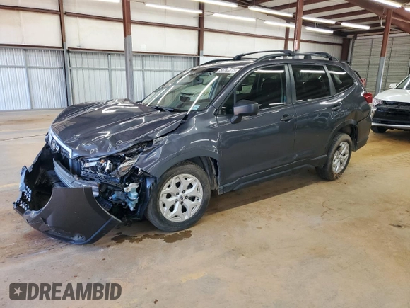 2020 Subaru Forester with VIN JF2SKADC7LH523665, listed as a Copart auction lot 56283615 with 95,370 mi miles and Salvage title. Bid and sale history available at DreamBid. Image 1.