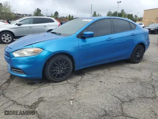 2015 Dodge Dart SE with VIN 1C3CDFAA6FD405930, listed as a Copart auction lot 50759445 with 100,983 mi miles and Salvage Title. Bid and sale history available at carsss.com. Image 1.