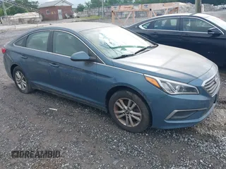 2016 Hyundai Sonata SE with VIN 5NPE24AF3GH332571, listed as a IAAI auction lot 42739021 with 197,987 mi miles and . Bid and sale history available at DreamBid. Image 1.