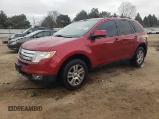 2008 Ford Edge SEL z VIN 2FMDK48C58BB22599, wystawiony jako Copart lot #53639705 z przebiegiem 140 284 mil mil oraz Szkoda całkowita • Salvage title. Historia ofert i sprzedaży dostępna na DreamBid. Obrazek 1.