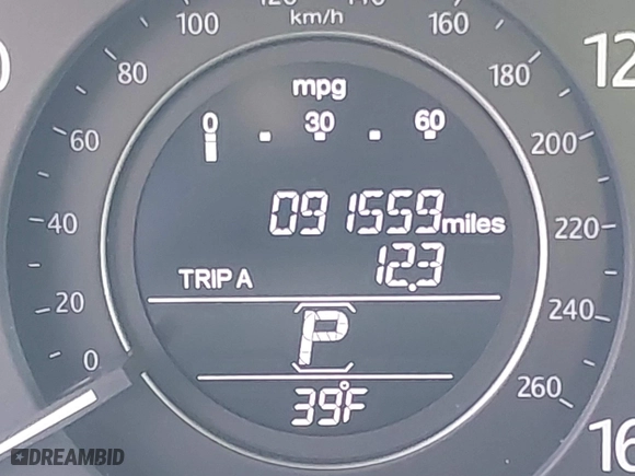 2015 Honda Accord Sedan EX-L with VIN 1HGCR3F82FA031708, listed as a IAAI auction lot 41223504 with 91,559 mi miles. Bid and sale history available at carsss.com. Image 15.